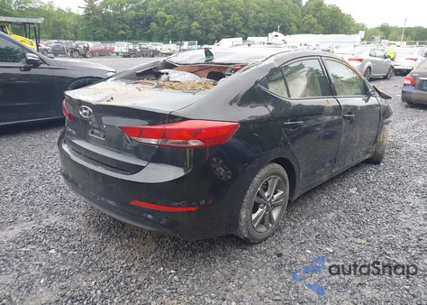 2018 Hyundai Elantra Sel z USA, uszkodzony, nr VIN 5NPD84LF3JH299733